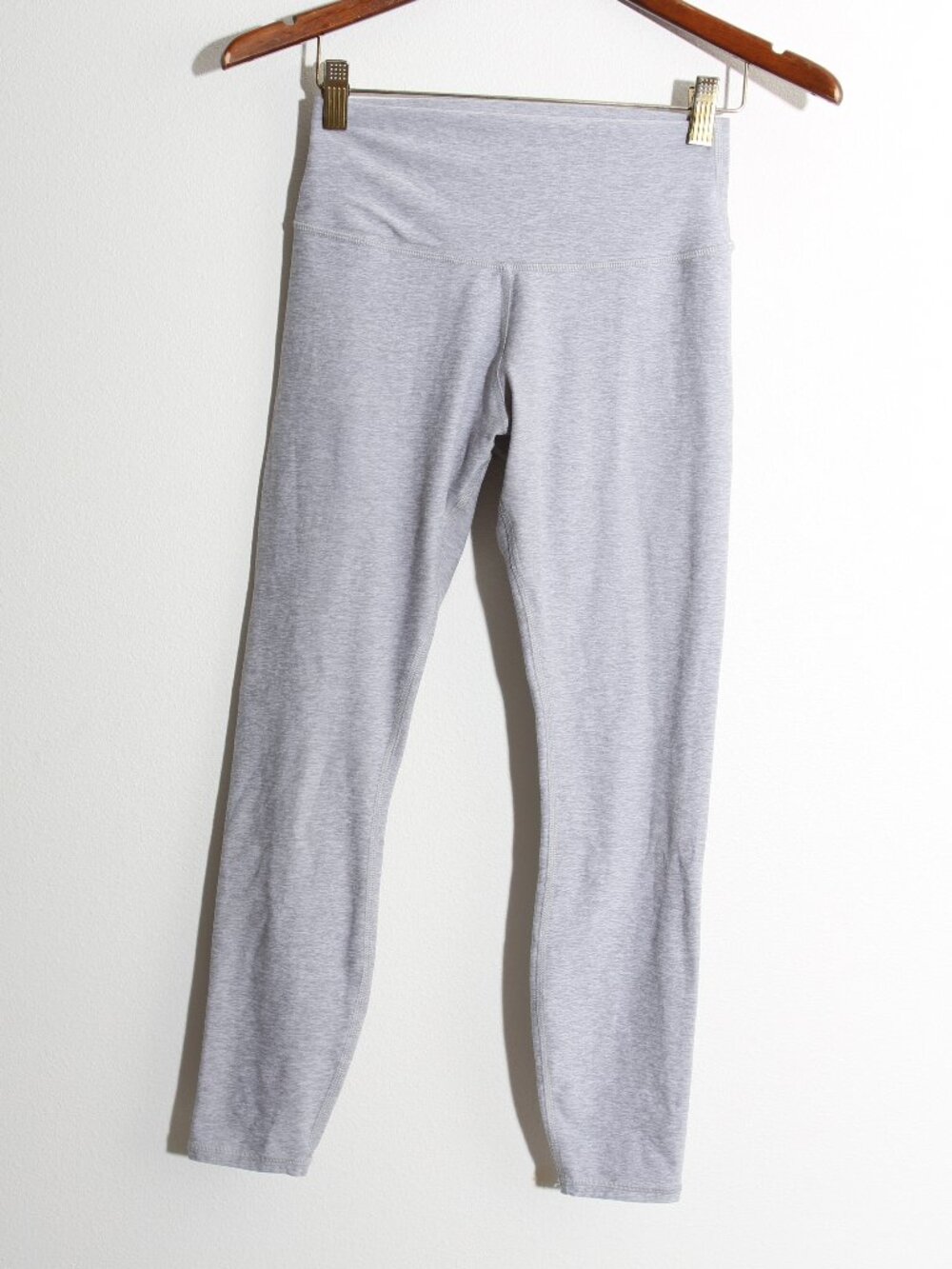 ALO Yoga Alosoft High-Waist 7/8 Highlight Legging Athletic Heather Grey Size XS - Picture 2 of 16